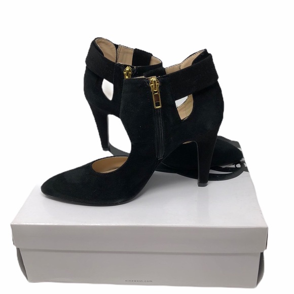 Nine West Shoes - Nine West Beesley Black Suede 6.5